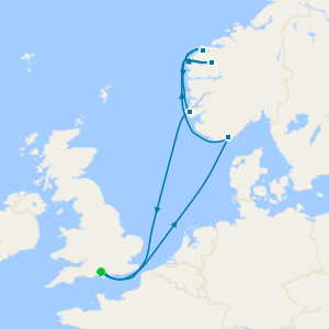 Norwegian Fjords cruise from Southampton
