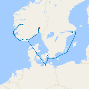 Northern Europe from Stockholm with Stay