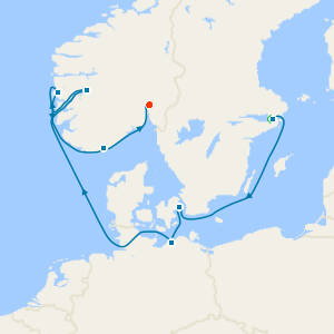 Northern Europe with Stockholm and Oslo Stays