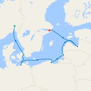 Northern Europe from Oslo with Stay
