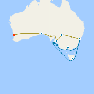 Australia's Wine Route from Sydney & 3Nts Indian Pacific Rail to Perth with Stay