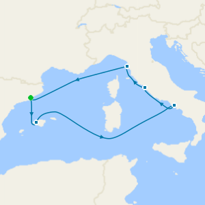 Spain & Italy from Barcelona