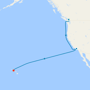 Pacific Crossing: British Columbia to Honolulu with Stay