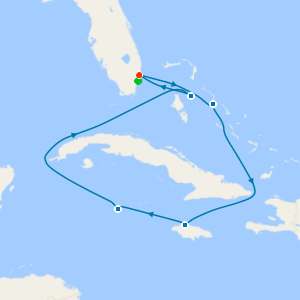 Western Caribbean Adventure with Miami Beach Stay