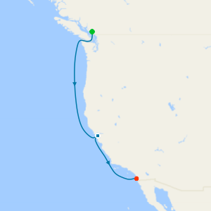 Pacific Coastal Cruise from Vancouver