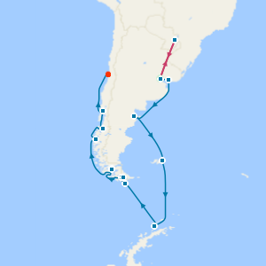 Iguazu Falls & South America & Antarctica from Buenos Aires with Stays