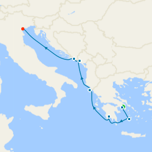Mediterranean from Athens - Fly Cruise