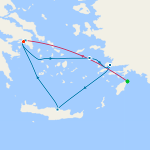 Indulgent Rhodes Escape & Aegean Icons from Athens