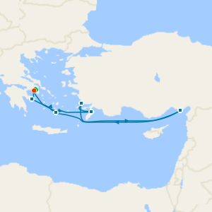 Southern Cyclades with Athens Stay