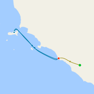 Saint Florent & Portoferraio from Rome with Stay