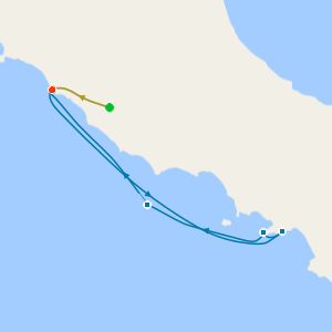 Amalfi, Sorrento & Ponza Island with Rome Stay