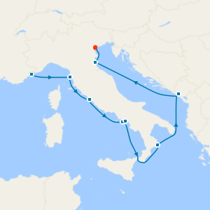 Florence, Rome & Amalfi from Nice with Stay