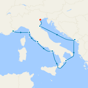 Florence, Rome & Amalfi with Nice and Venice Stays