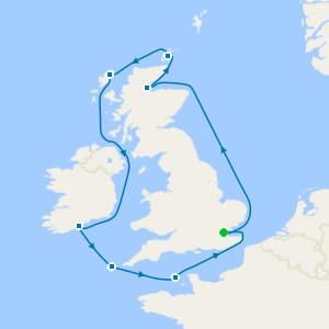 British Isles Explorer - Castles & Coastlines from London Tilbury