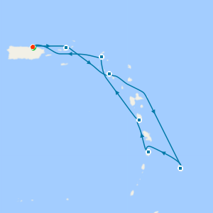 Southern Caribbean from San Juan with Stay