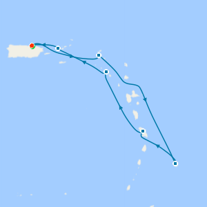 Southern Caribbean from San Juan with Stay