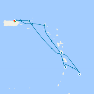 Southern Caribbean from San Juan with Stay