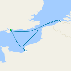 Belgium & Normandy Taster from Portsmouth