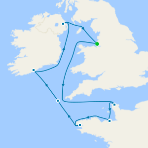 Atlantic Loop: Coastal France, Scilly & Irish Charm from Liverpool