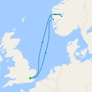 Autumn Fjord Escape from London Tilbury