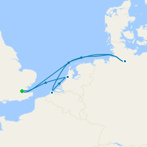 Christmas Markets of Germany, Belgium & Holland from London Tilbury