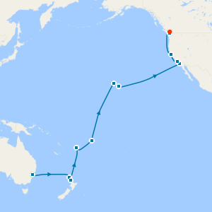 Sydney Stay, Hunter Valley, Tahiti, Hawaii & South Pacific to Vancouver