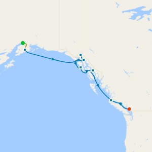 Alaska from Seward - Fly Cruise