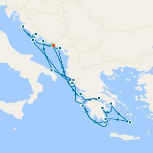 Grecian Gems & Dalmatian Delights from Dubrovnik with 2 Night Stay 