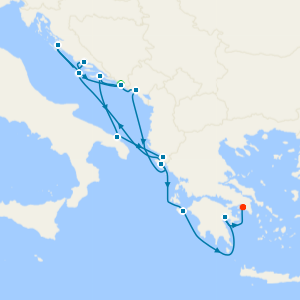 Grecian Gems & Dalmatian Delights from Dubrovnik with 2 Night Stay 