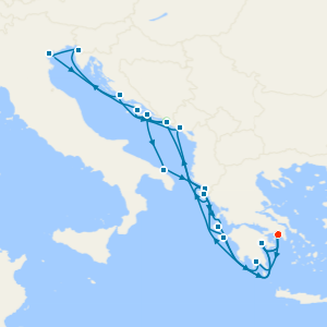 Adriatic Coasts, Grecian Gems & Dalmatian Delights from Dubrovnik with 2night Stay 