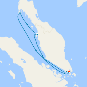 Sail & Savour: Singapore & Sentosa Stay, The Chef's Table Experience & Penang & Phuket