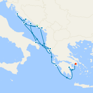 Greece & Dalmatian Delights from Dubrovnik to Athens with Luxury Stays 