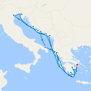 Greece & Dalmatian Delights from Dubrovnik to Athens with Luxury Stays 