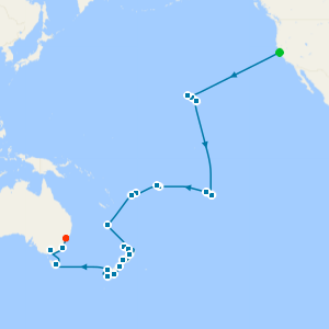 Grand Voyage - San Francisco to Sydney