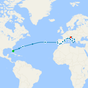 Grand Voyage from Miami to Venice