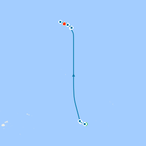 South Pacific Islands from Papeete to Honolulu with Stays