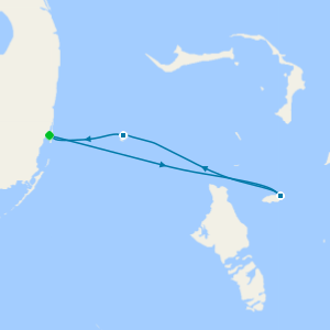 Bahamas & Bimini Beach Club from Miami