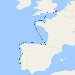 Tides & Treasures of the Atlantic Arc from Lisbon - Fly Cruise