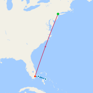 Bahamas & Bimini Beach Club with New York and Miami Beach Stays