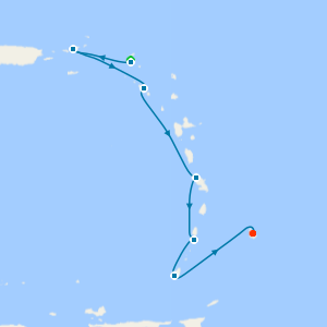 Yachtsman's Caribbean from St. Maarten with 3night Stay 