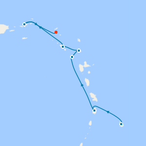 Classic Caribbean Yacht Harbors from Barbados - Fly Cruise