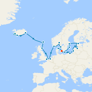 Scandinavia Summer: From Iceland to Denmark from Reykjavik with 2night Stay 