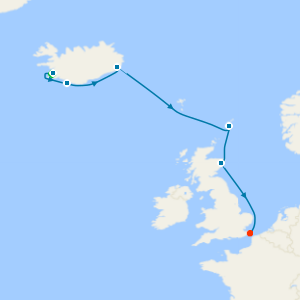 Scotland & Iceland's North Coast from Reykjavik with 2night Stay 