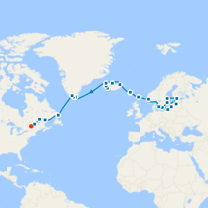 Baltic Explorer, Iceland & Canada Fall Foliage from Copenhagen - Fly Cruise