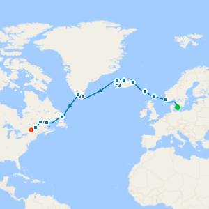 Fjords, Folklore & Canada Fall Foliage drom Copenhagen - Fly Cruise