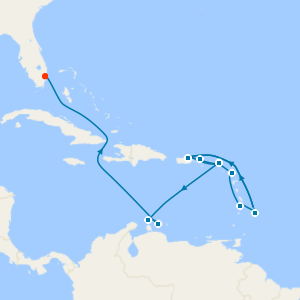 Southern Caribbean Adventure from Barbados with 1nt Stay