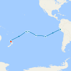 Mo'orea, Tahiti & Bora Bora with Lima and Auckland Stays