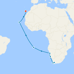 Sanbona Safari, Stellenbosch & Cape Town Stay with Atlantic Pathways to Gran Canaria