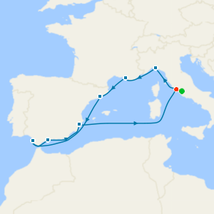 Italy, France & Spain from Rome with Stay