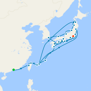 Exploring Taiwan, Japan's Gems & Plum Blossoms from Hong Kong